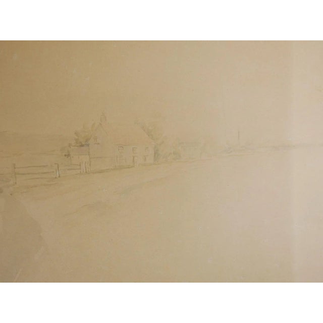 Portraiture 1920's Portrait of Woman Watercolor Painting For Sale - Image 3 of 6