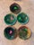 English Majolica Leaf Butter Pat Circa 1890 For Sale - Image 4 of 4
