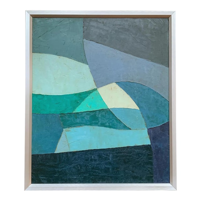 Small Mid-20th Century Abstract Painting For Sale