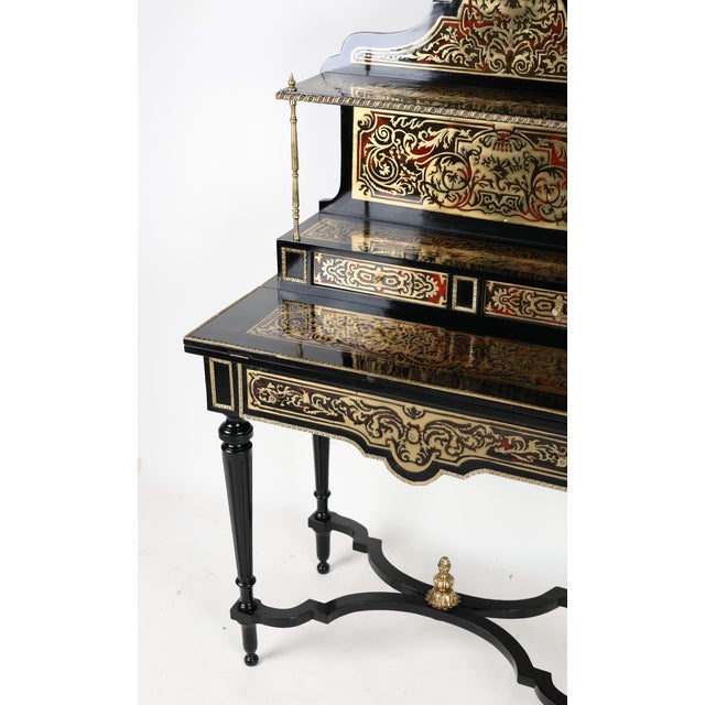 Napoleon III Bonheur-Du-Jour Writing Desk, 1850 For Sale - Image 16 of 17