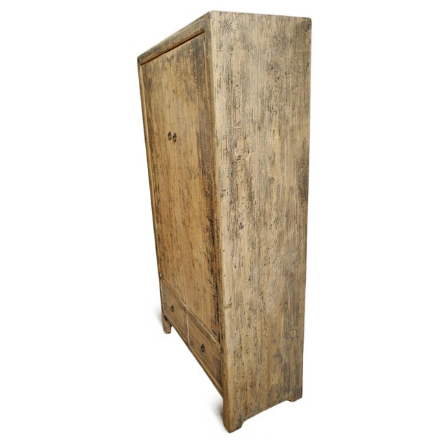 Mid 20th Century Vintage Village Armoire Storage Chairish