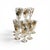 1960s Set of 14 24k Gold Encrusted Crystal Claret Wine Glasses For Sale - Image 12 of 13