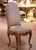 Mid-Century French Louis XV Walnut Desk Chair With Upholstered Seat For Sale In Dallas - Image 6 of 11