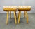 Mid-Century Modern Maple Ottomans, Czechoslovakia, 1960s, Set of 2 For Sale - Image 3 of 13