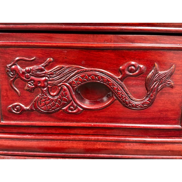Asian Rosewood Cabinet For Sale - Image 9 of 12