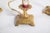 Table Lamp and Candleholders in and Metal, Set of 3 For Sale - Image 3 of 10