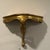 Gold Large Mid 20th Century Gold Wooden Wall Bracket For Sale - Image 8 of 10