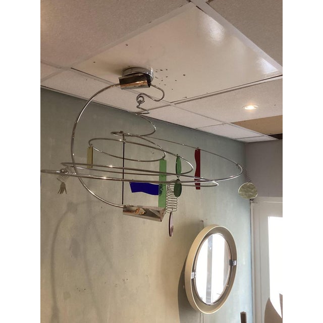 Italian Melissa Sibilla Chandelier by Toni Cordero for Artemide, 1990s, in Flawless conditions. Designed 1980 to 1989 This...