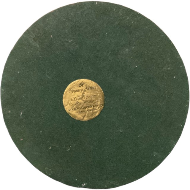 1970s Hand Painted Figurine of Blacksmith's Rest from Richard Cooper & Co., Stratford Upon Avon, England, 1970s For Sale - Image 5 of 7