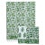 Contemporary Aria Twin-XL Bed Green Flat Sheet For Sale - Image 3 of 7