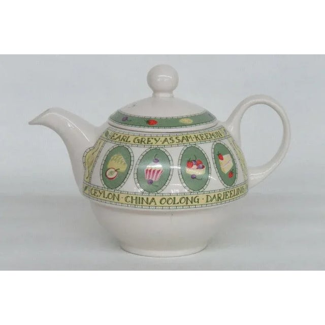 Arthur Woodnd Son Staffordshire England Desserts Cakes Pastries Teapotb For Sale - Image 11 of 11