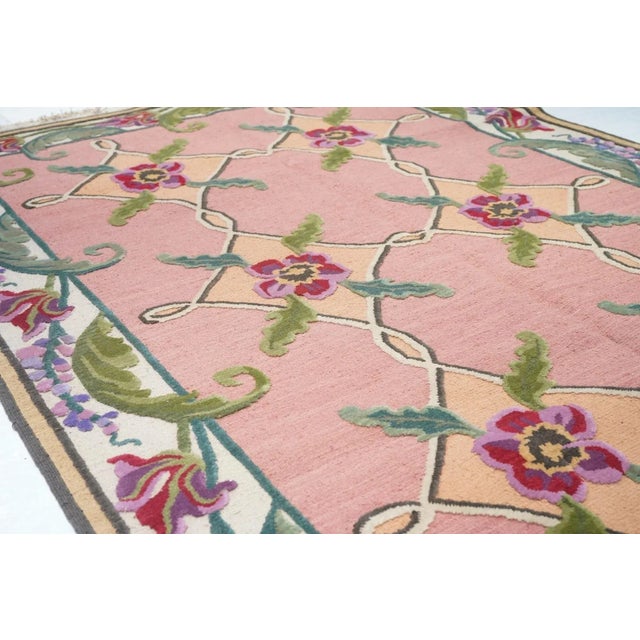 Textile Sumak Rug 6' X 9' For Sale - Image 7 of 10