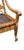 Italian Antique Italian Carved Angel & Dolphin Burlwood Angel Chair For Sale - Image 3 of 5