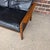 Mid-Century Modern Knud Saeter for Vatne Leather and Rosewood Three Seat Sofa For Sale - Image 3 of 12