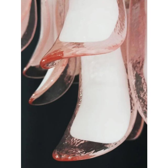 Murano Glass Petal Chandeliers, Murano, Set of 2 For Sale - Image 9 of 10