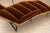 Brazilian Modern Sculptural Chaise in Wicker, Mohair, Steel and Brass, Att. Carlo Hauner, Brazil, 1950s For Sale - Image 4 of 18