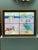 Original pastel and watercolor quadryptich on paper by Happy Menocal . In beautiful burled wood shadowbox frame. From The...