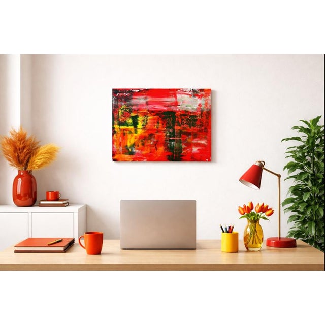 2020s Zest 2 Abstract Acrylic Painting For Sale - Image 5 of 9