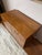 Wood 1950s American of Martinsville "Dania" Walnut Modular Bench and Cabinet Attachment by Merton Gershun For Sale - Image 7 of 12
