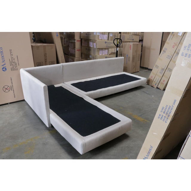 Modern White Sectional Sofa Chairish