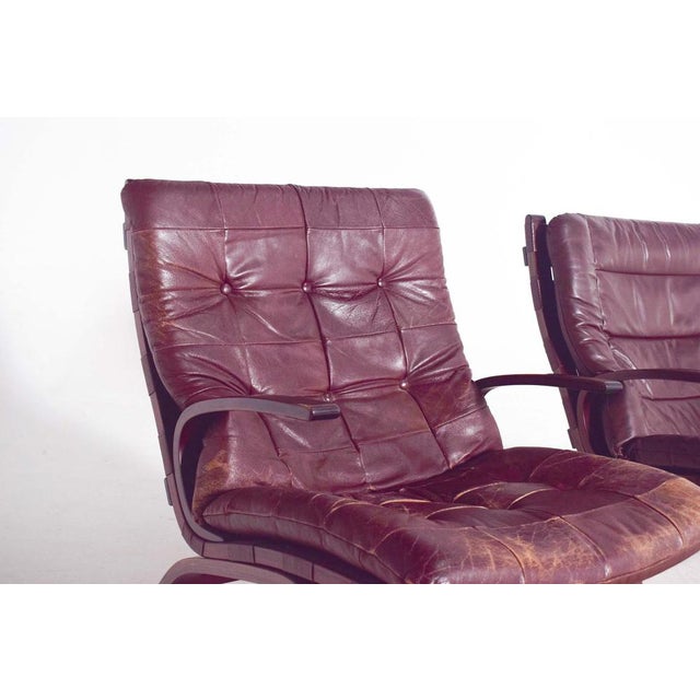 1960s Set of Miljo Range Armchairs from Farstrup Møbler For Sale - Image 5 of 6