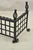 Antique Gothic Wrought Iron Spiral Twist 56" Fireplace Mantel Fender Surround For Sale - Image 4 of 10