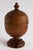 Vintage Apothecary Jar in Walnut Wood, 1920s For Sale - Image 3 of 7