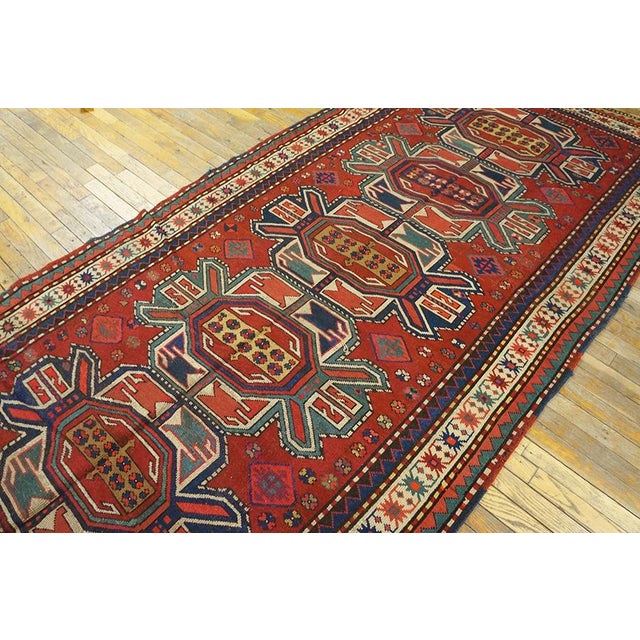 Traditional Early 20th Century Caucasian - Kazak Carpet For Sale - Image 3 of 8