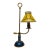 Early 20th Century French Bouillotte-Style Tole Table Lamp For Sale