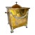 Early 20th Century English Brass Fireplace Box For Sale