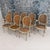 Set of Eight 19th C. French Louis XVI Oval Back Cane Chairs in Original Paint For Sale - Image 4 of 18