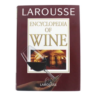 2001 Larousse Encyclopedia of Wine Hard Cover Book For Sale