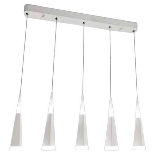 White Meteoriti Di Metallo Pendant Light in Aluminum and Acrylic by Jago For Sale - Image 10 of 10