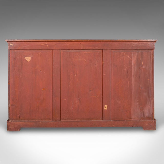 Antique Display Bookcase, English, Walnut, Breakfront Library Cabinet, Regency For Sale - Image 6 of 12