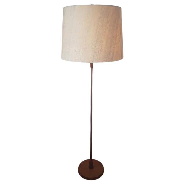 Teak Floor Lamp from Temde, 1970s For Sale