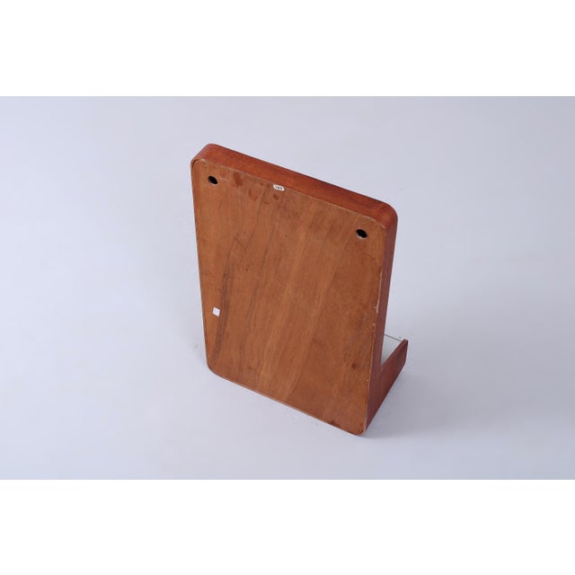 Teak Euroika Console Mirror by Friso Kramer for Auping, 1960s For Sale - Image 6 of 17