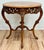 French Antique Round French Louis XV Style Carved Wood Center Table For Sale - Image 3 of 13