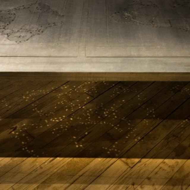 1980s Metal Clad Silver Color Coffee Table For Sale - Image 4 of 9