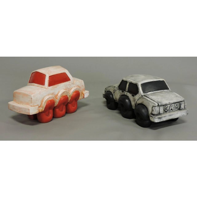 Brown Modern Ceramic and Plaster Sculptures by Scott Rosenthal For Sale - Image 8 of 10