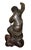 Early 20th C. Large Chinese Carved Hardwood Immortal Figure Standing on Toad For Sale In Los Angeles - Image 6 of 6