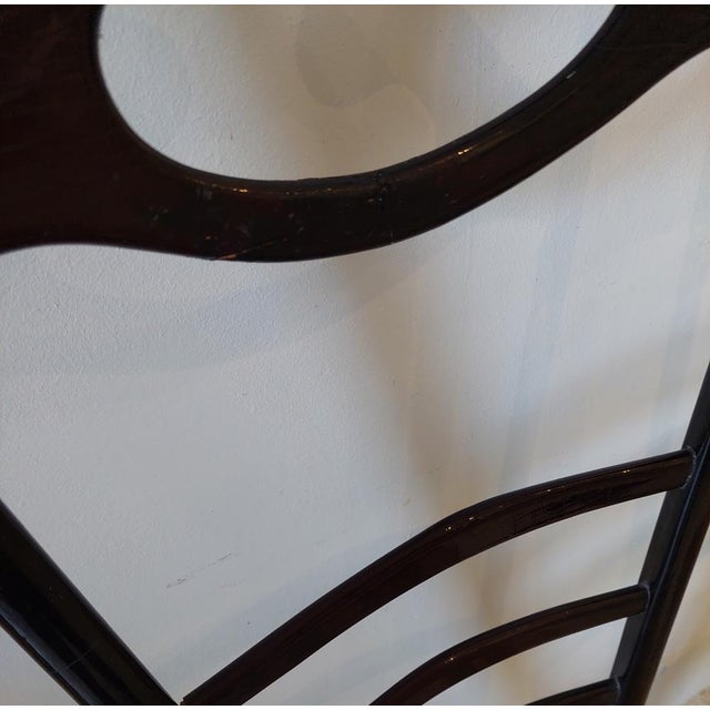 Set of Dining Chairs by Paulo Buffa, 1940s For Sale - Image 4 of 7