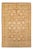 Mogul Collection Hand-Knotted Area Rug - Brown 6' 1" x 9' 0" For Sale