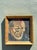 Wood Vintage Original Oil Portrait of Man For Sale - Image 7 of 12