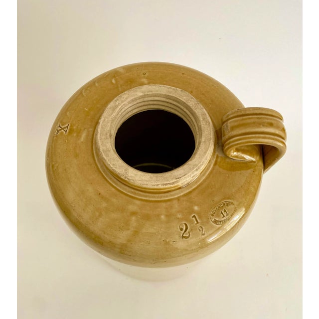 English Early 1900s Scottish Pottery Jug For Sale - Image 3 of 10