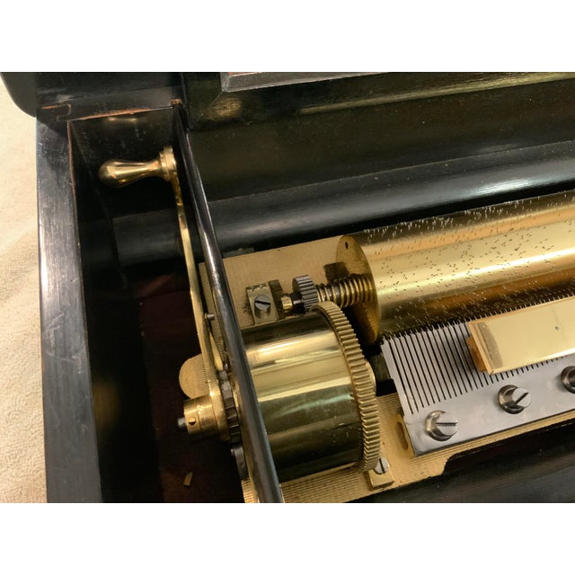 Paillard Mandoline Music Box For Sale - Image 9 of 12