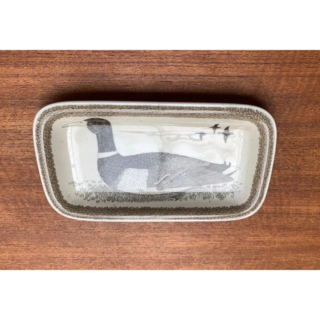 Vintage German Ceramic Bird Plate from Thomas For Sale - Image 4 of 18