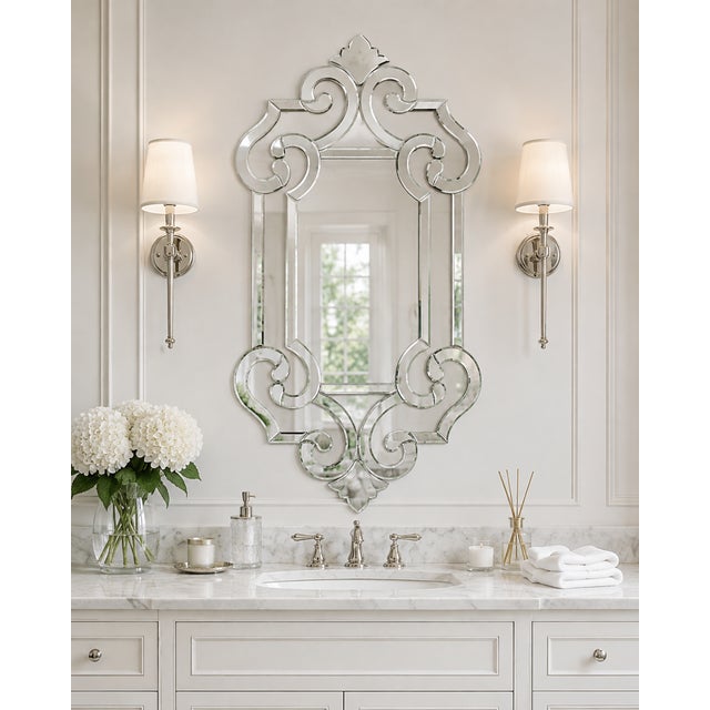 Kenneth Ludwig Chicago Clarice Mirror For Sale - Image 4 of 7