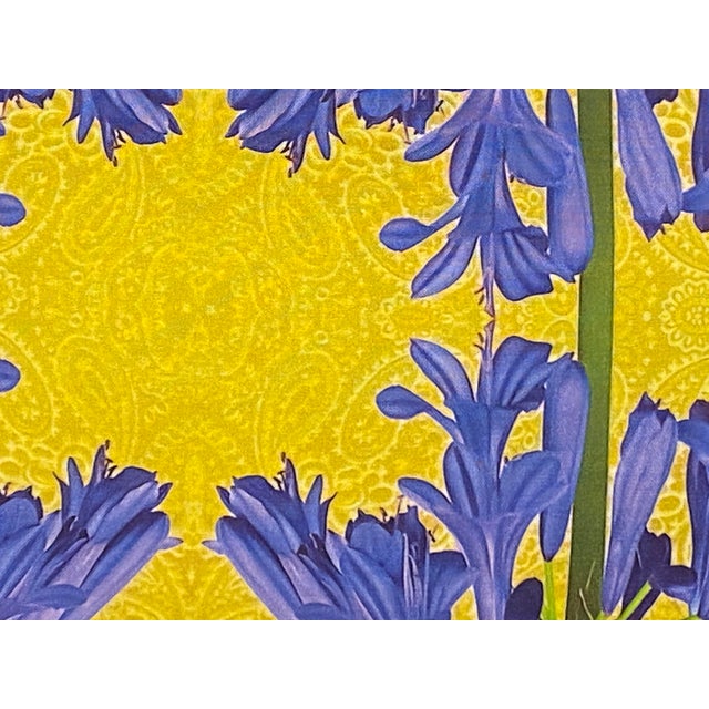 Lilly of Nile Against Gold Paisley, B. Luke Designer Pillows For Sale - Image 6 of 6