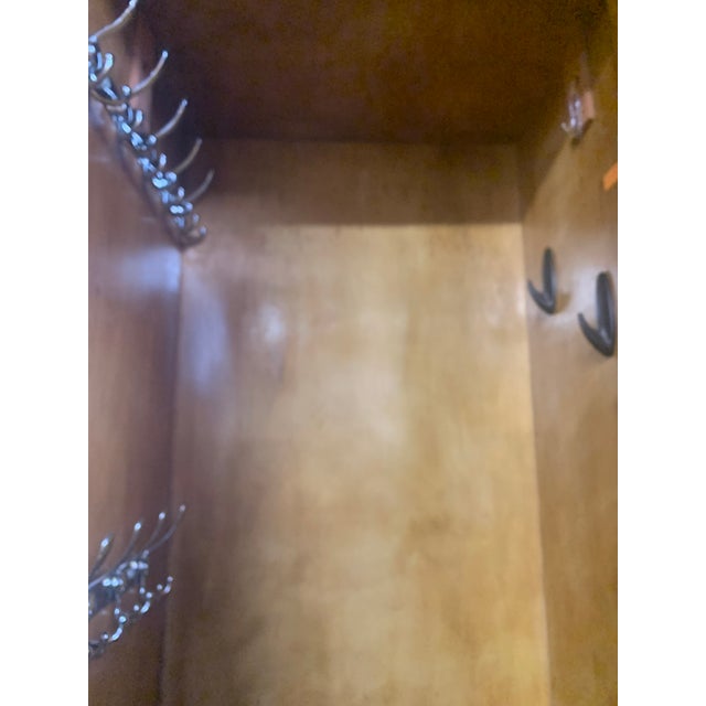 Armoire - Antique Burlwood Veneer For Sale - Image 10 of 12