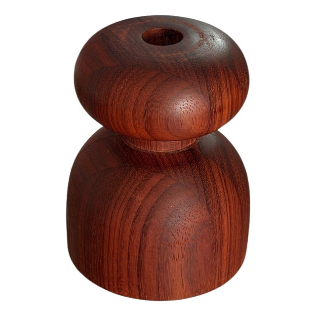 Padauk Candlestick 9 by Romain Des Bois For Sale